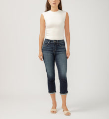 Avery High Rise Capri Jean