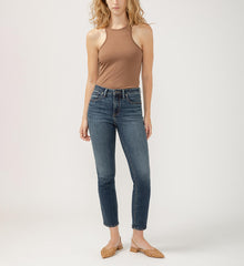 Most Wanted Mid Rise Ankle Straight Jeans
