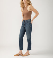 Most Wanted Mid Rise Ankle Straight Jeans