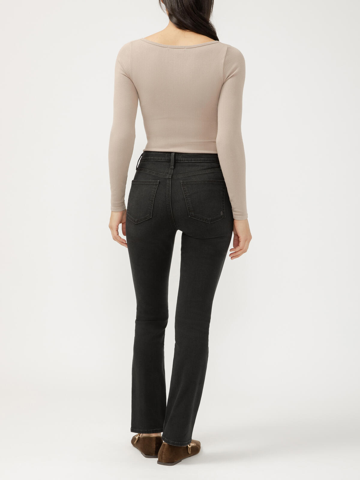 Isbister High Rise Straight Leg Luxe Stretch