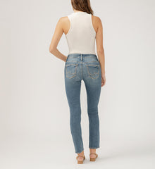 Suki Mid Rise Straight Leg Jeans