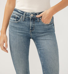 Suki Mid Rise Straight Leg Jeans