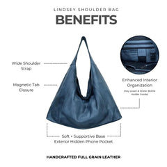 Lindsey Shoulder Tote Bag