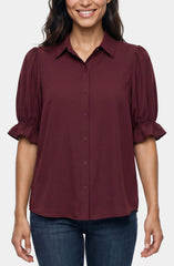 Snap Front Knit Shirt