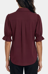 Snap Front Knit Shirt