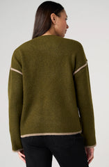 Long Sleeve Sweater W/ Tulip Hem