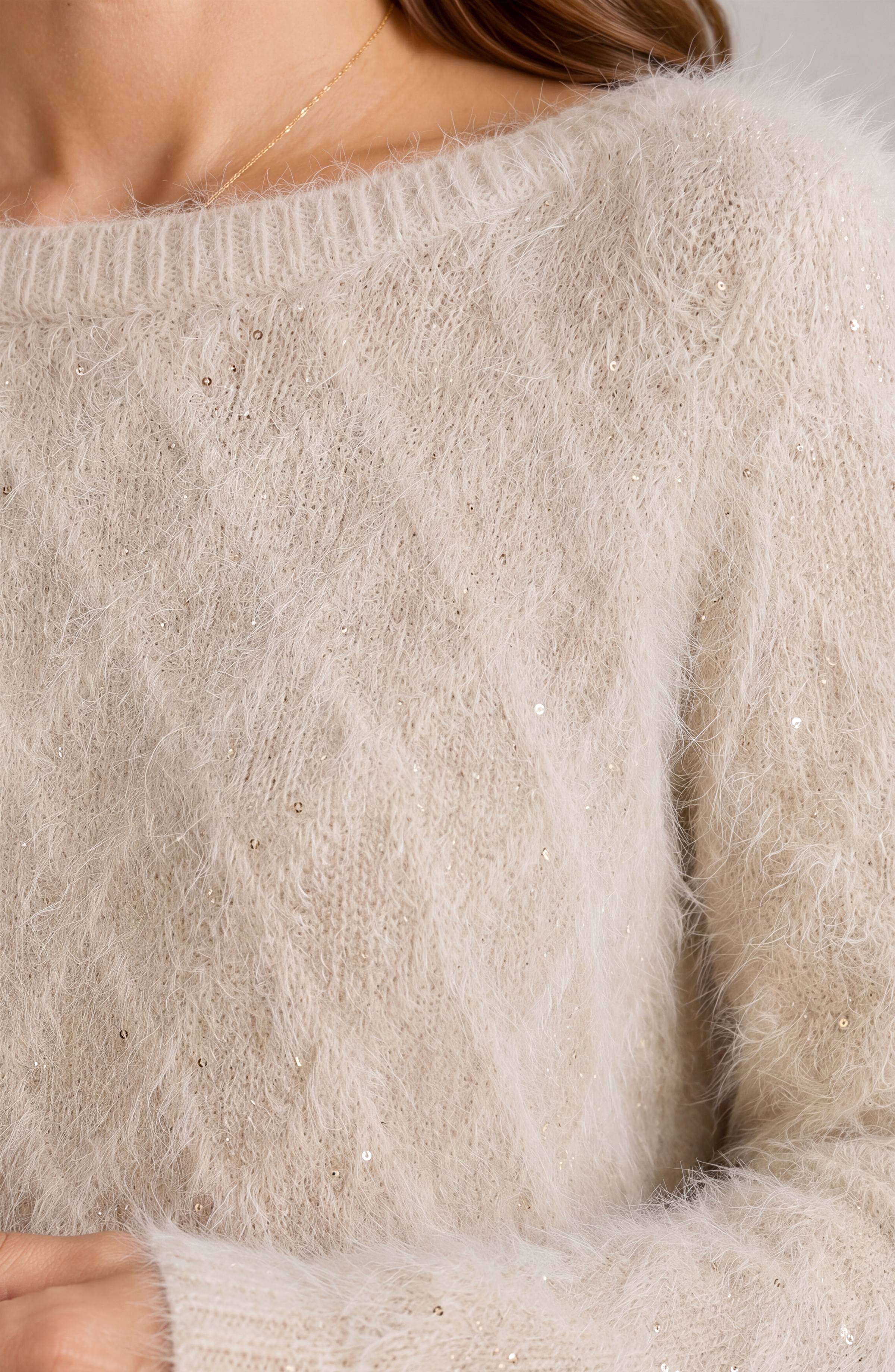 Long Sleeve Boatneck Sweater
