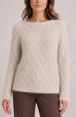 Long Sleeve Boatneck Sweater