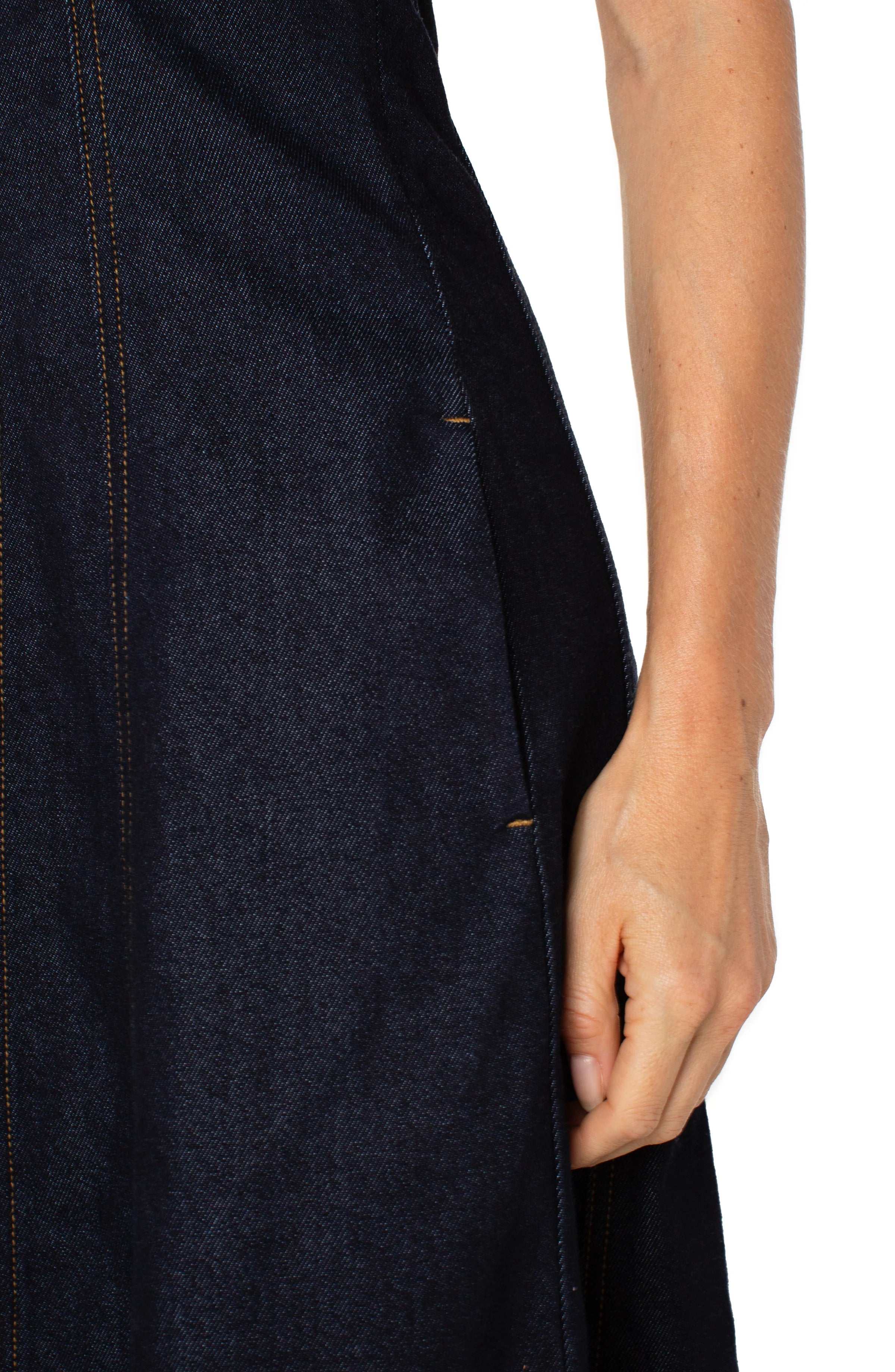 Fit 7 Flare Midi Dress