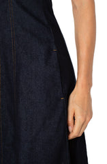 Fit 7 Flare Midi Dress
