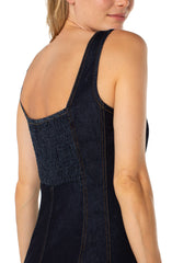 Fit 7 Flare Midi Dress