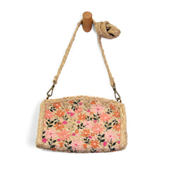 Miley Jute Crossbody
