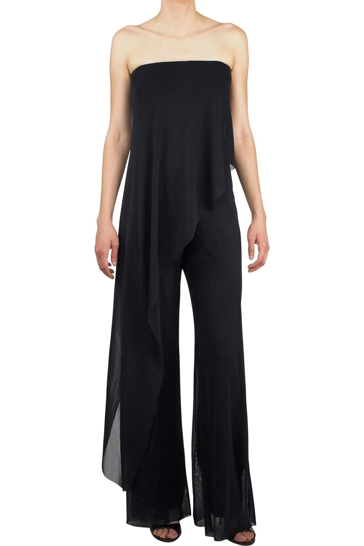 Black Jumpsuit with Overlay