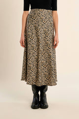 Printed Maxi Skirt