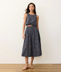 Sage Eyelet Bubble Tank