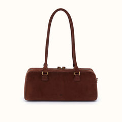 Sadie Satchel In Suede Leather