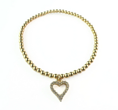 Romance Heart Bracelet
