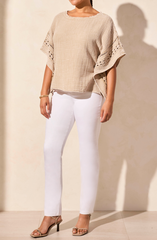 Kaftan Blouse w/ Detail Sleeve