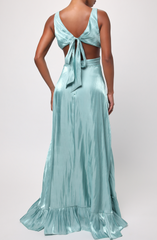 Rylee Satin Maxi Dress