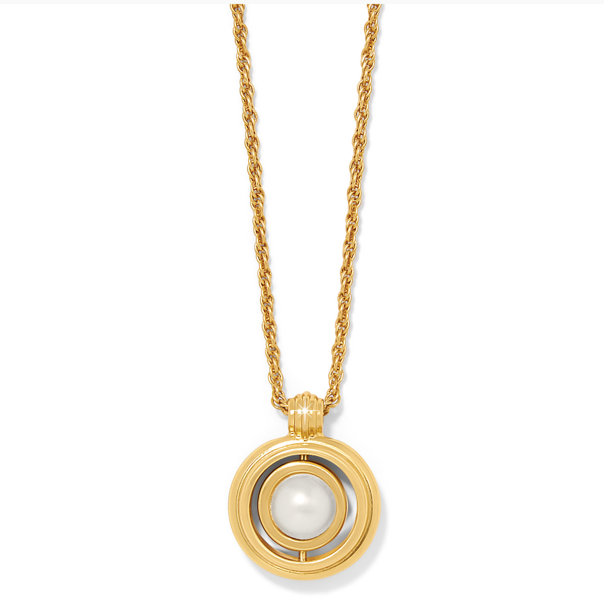 Brighton Ferrara Deco Pearl Necklace