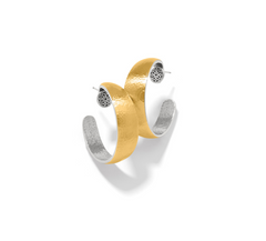 Brighton Ferrara Entrata Moon Small Hoop Earrings
