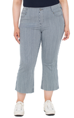 LP Gia Glider Crop Flare w Back Pleat 25.5 ins