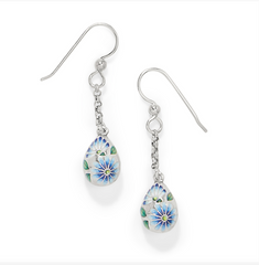 Sydney Daisy Drop French Wire Earrings