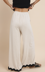 Sugarloaf Wavy Trim Elastic Pant