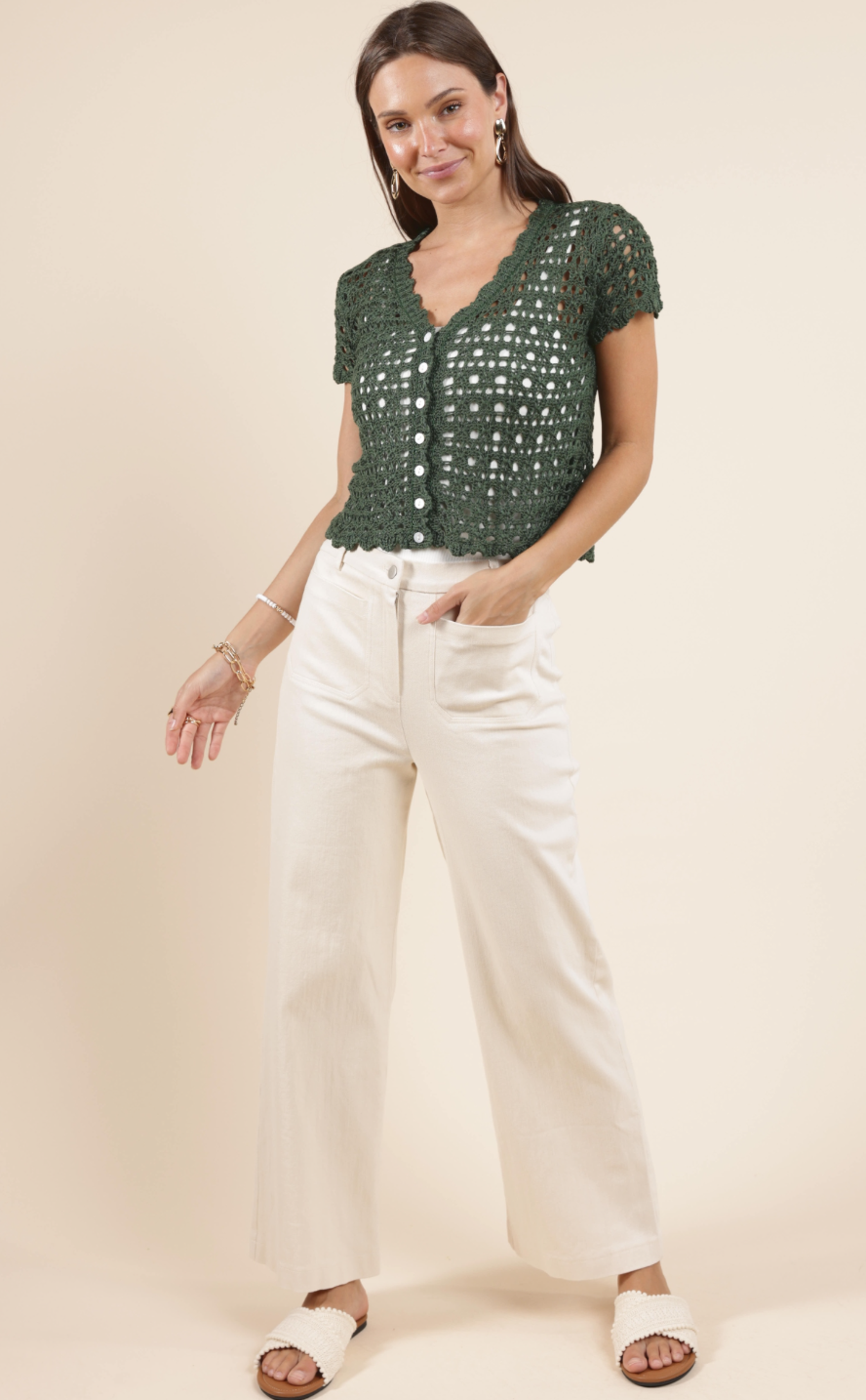 Mercer Crochet Cardigan