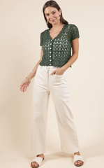 Mercer Crochet Cardigan