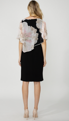 FL Floral Overlay Dress