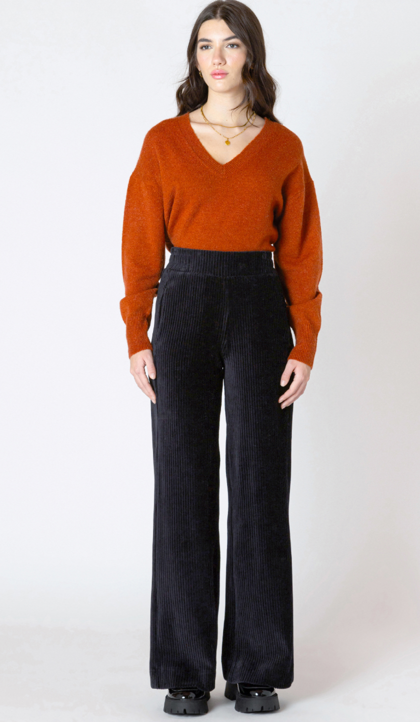 Wide Leg Corduroy Pant