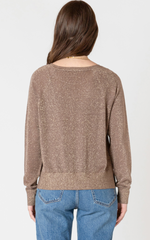 Long Sleeve Shimmer Sweater