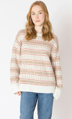 Oversized Patterned Sweater