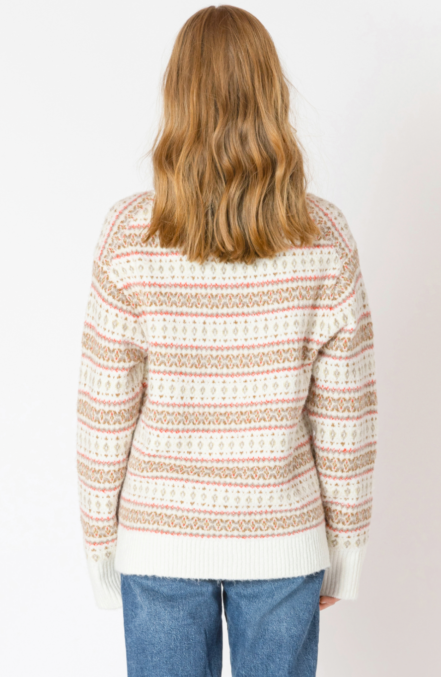 Oversized Patterned Sweater