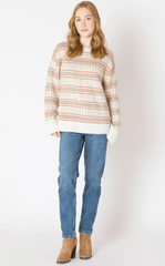 Oversized Patterned Sweater