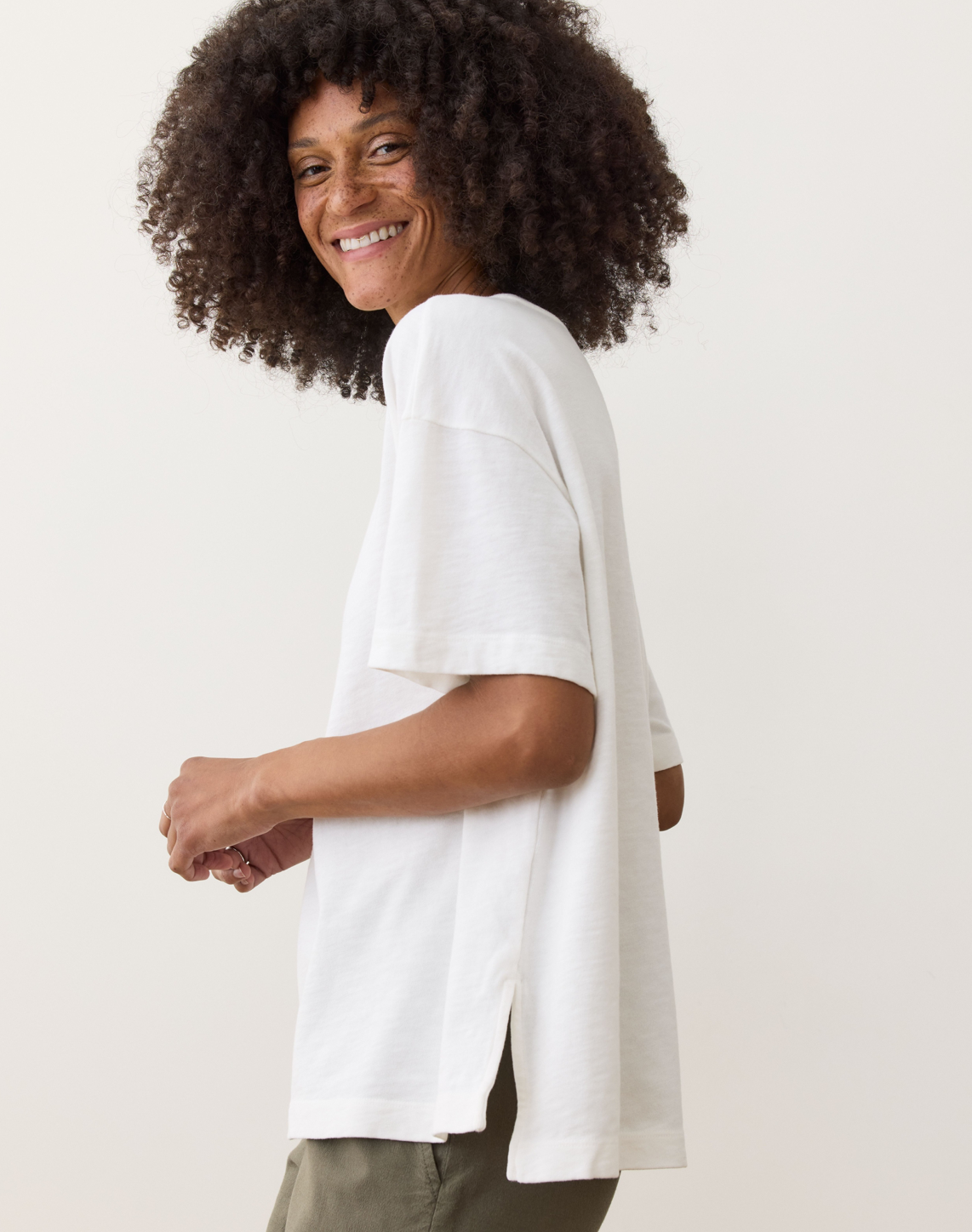 Vintage Slub Oversized Tee