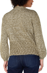 Long Sleeve Button Front Cardigan Sweater