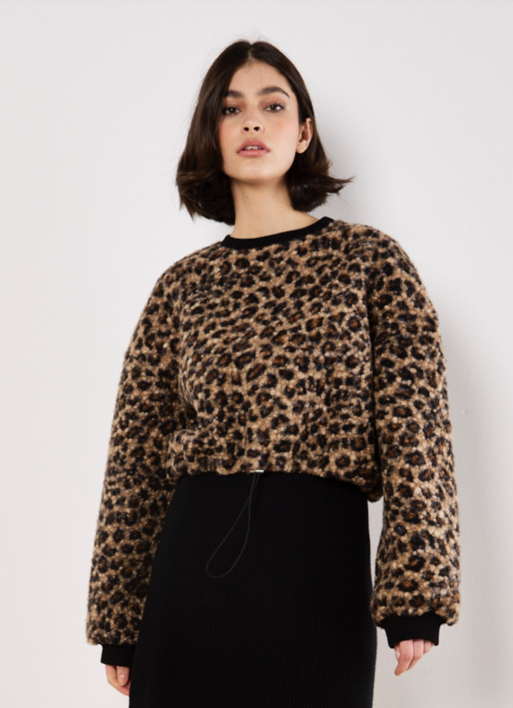 Leopard Print Sweater