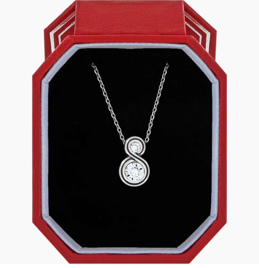 Infinity Sparkle Petite Necklace Gift Box