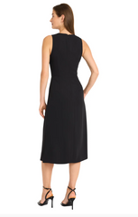 Lindsey Ruched Waist Midi Dress