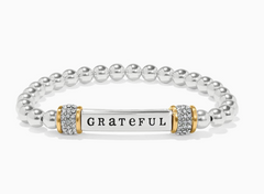 Meridian Two Tone Stretch Bracelet