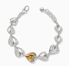 Cascade Heart Bracelet