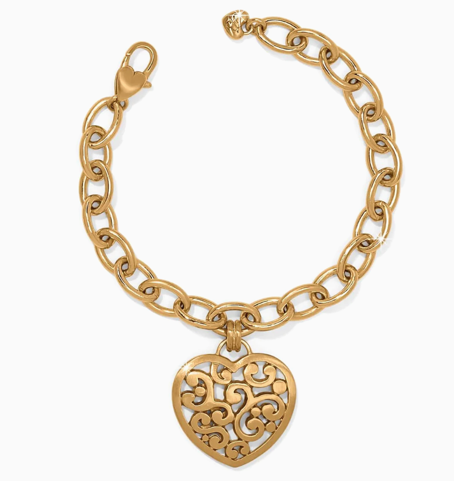 Contempo Medallion Heart Bracelet