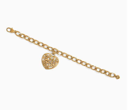 Contempo Medallion Heart Bracelet