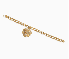 Contempo Medallion Heart Bracelet
