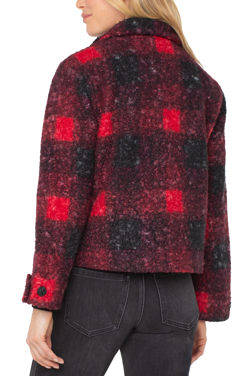 Button Front Boxy Shacket