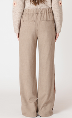 Wide Leg Stripe Side