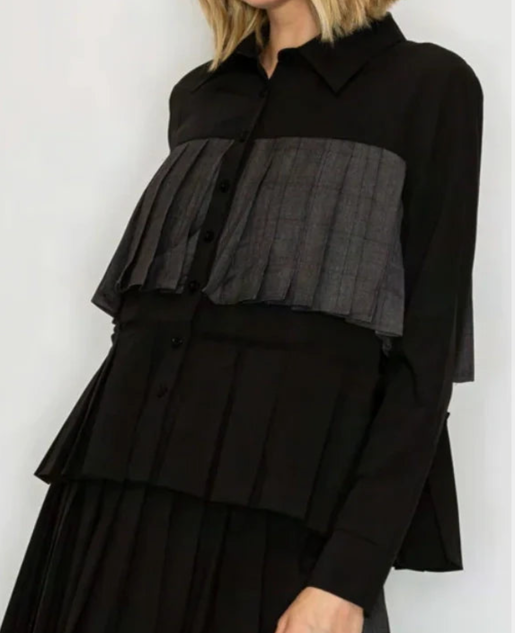 Janicka Long Sleeve Button Down