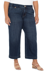 Stride Wide Leg Trouser Denim